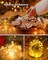 Fairy Lights Battery Operated Christmas Lights 6 Pack 7Ft 20 LED Mini String Lights Silver Wire Mason Jar Lights Firefly Lights for Bedroom Wedding Birthday Party Centerpiece, Warm White